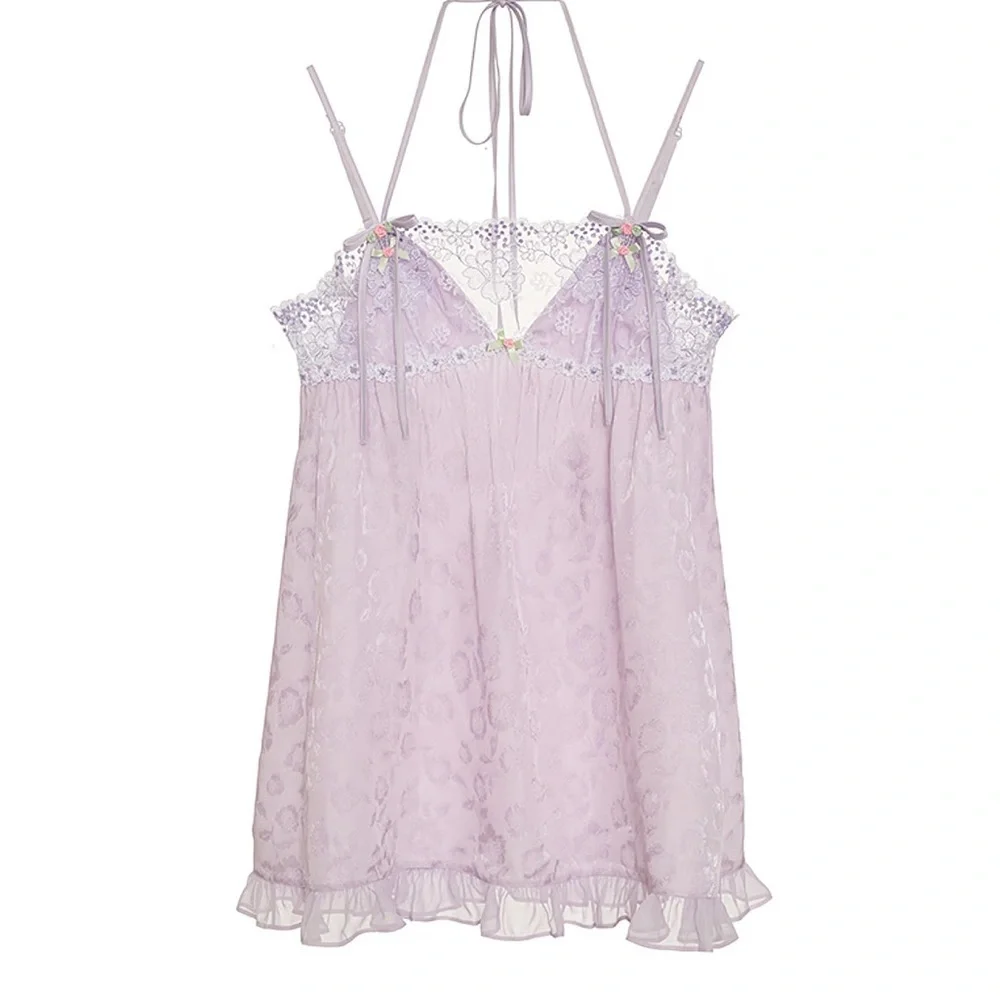 NWT For Love & Lemons Margaux Slip Dress - Picture 7 of 7